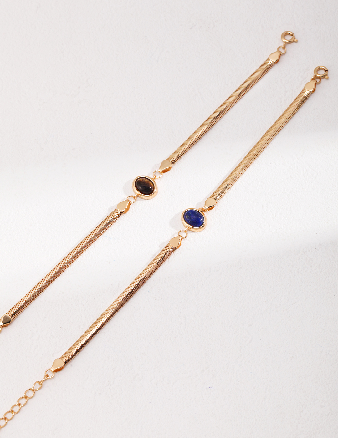 Aprielle Jewelry Lapis Lazuli/Tiger Eye Stone Bracelet