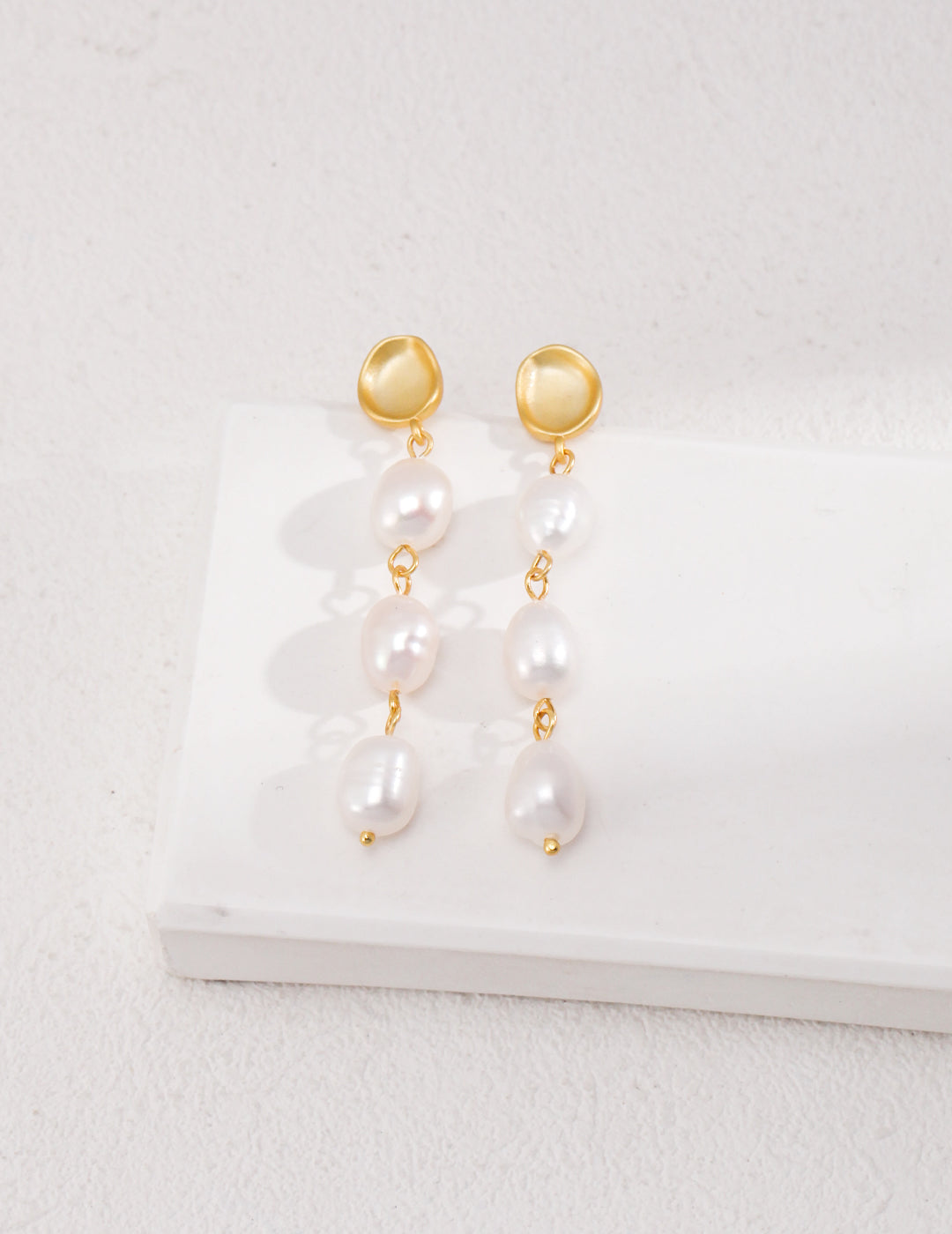Aprielle Jewelry Irregular Baroque Pearl Earrings
