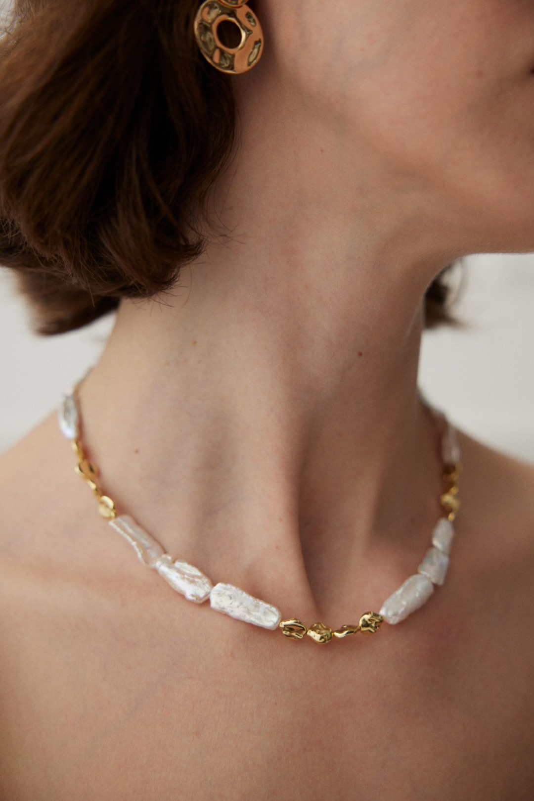 Aprielle Jewelry Baroque Pearl Necklace