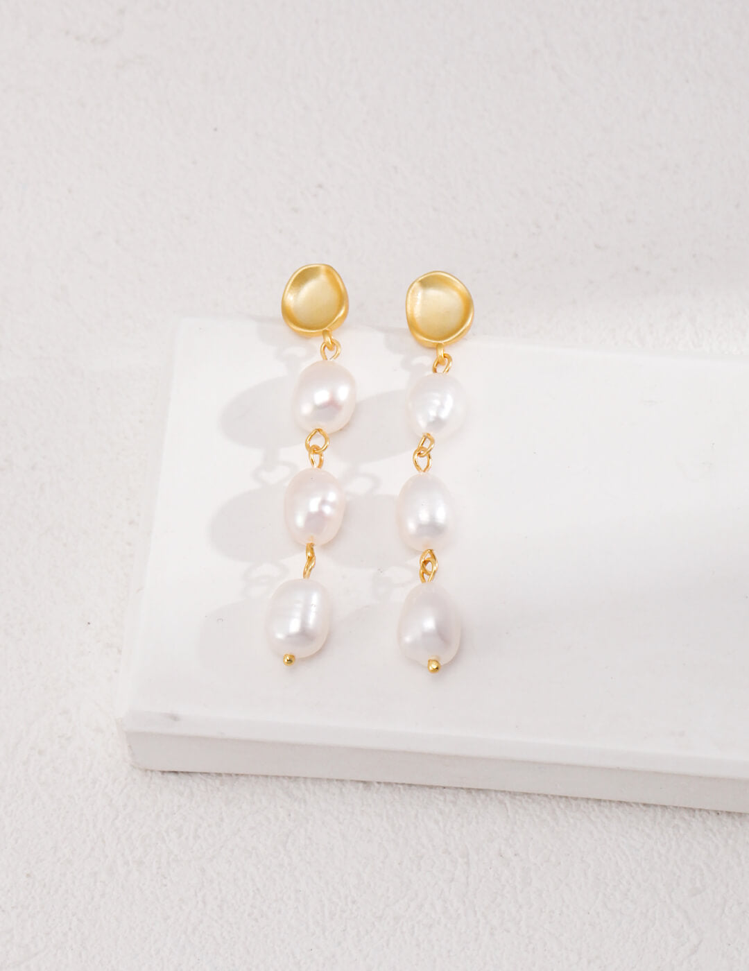 Aprielle Jewelry Irregular Baroque Pearl Earrings