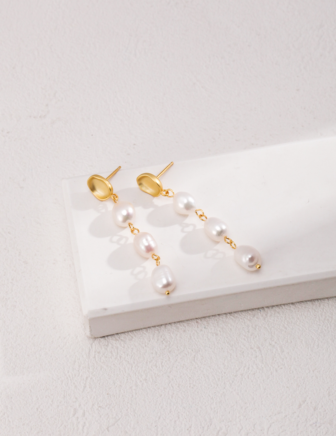 Aprielle Jewelry Irregular Baroque Pearl Earrings
