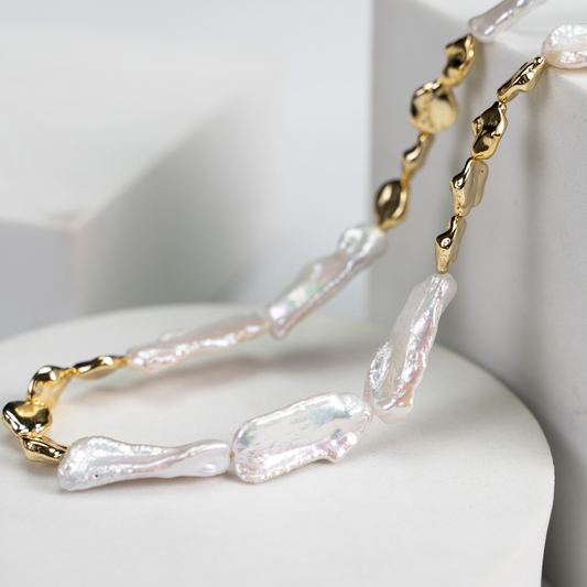 Aprielle Jewelry Baroque Pearl Necklace