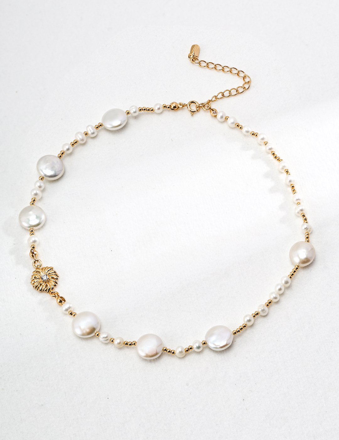 Aprielle Jewelry Classic Pearl Necklace in Sterling Silver