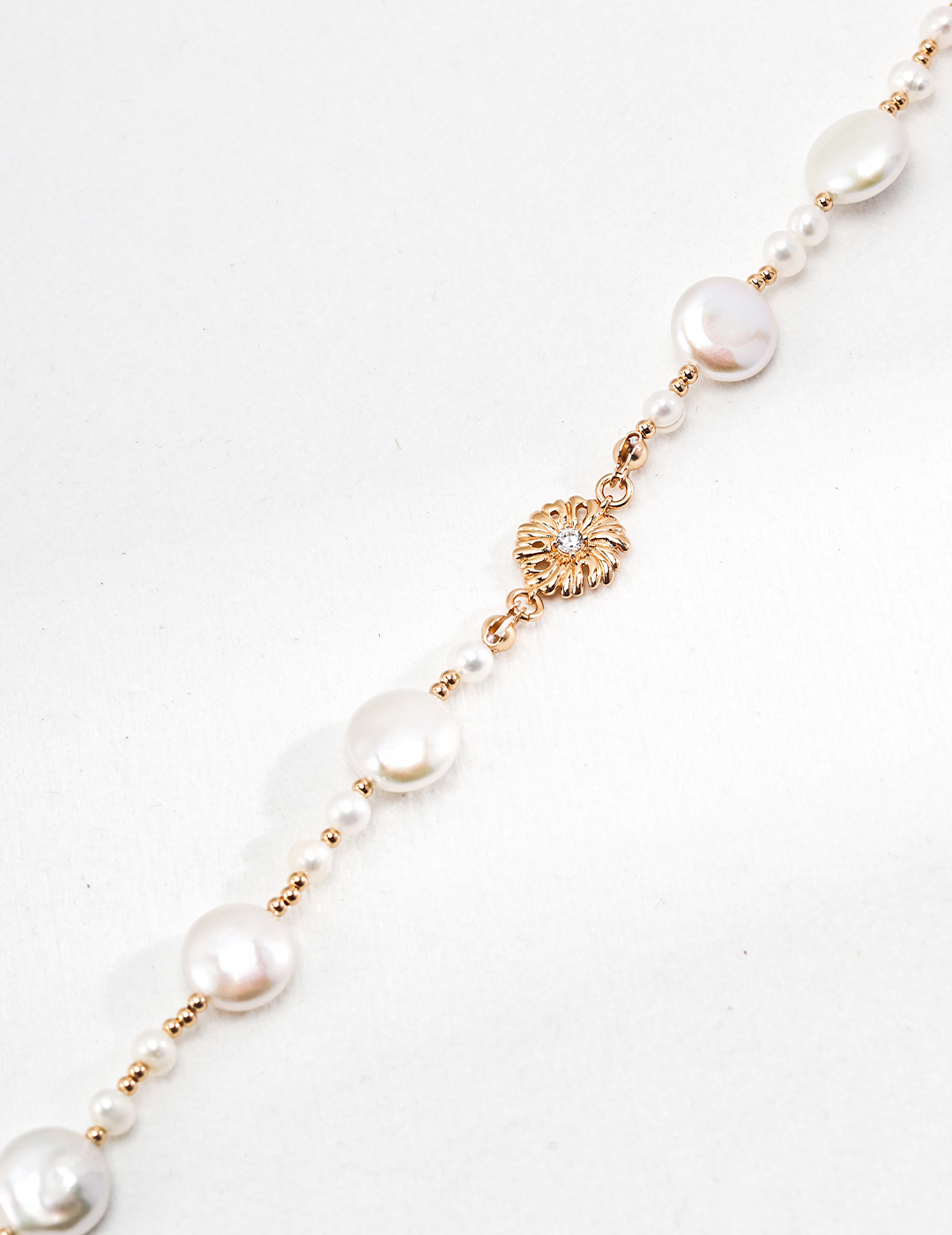 Aprielle Jewelry Classic Pearl Necklace in Sterling Silver